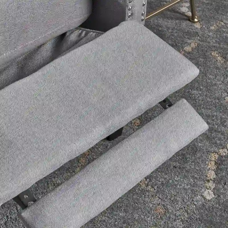 Fauteuil inclinable en tissu tufté Izidro par Christopher Knight Home