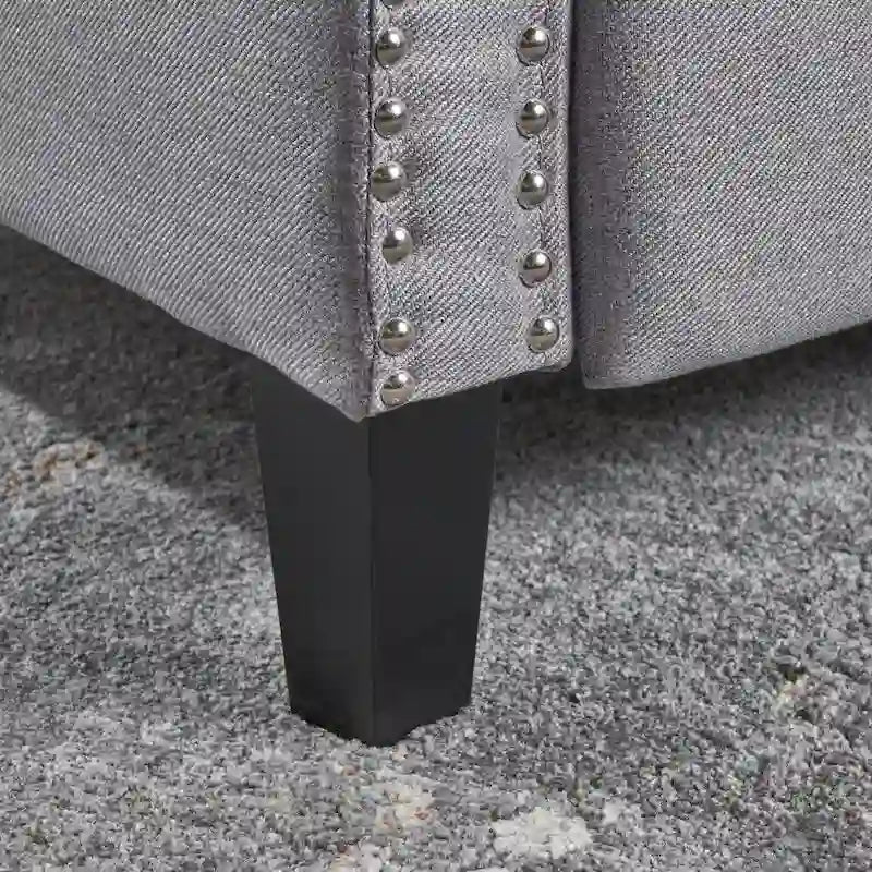 Fauteuil inclinable en tissu tufté Izidro par Christopher Knight Home