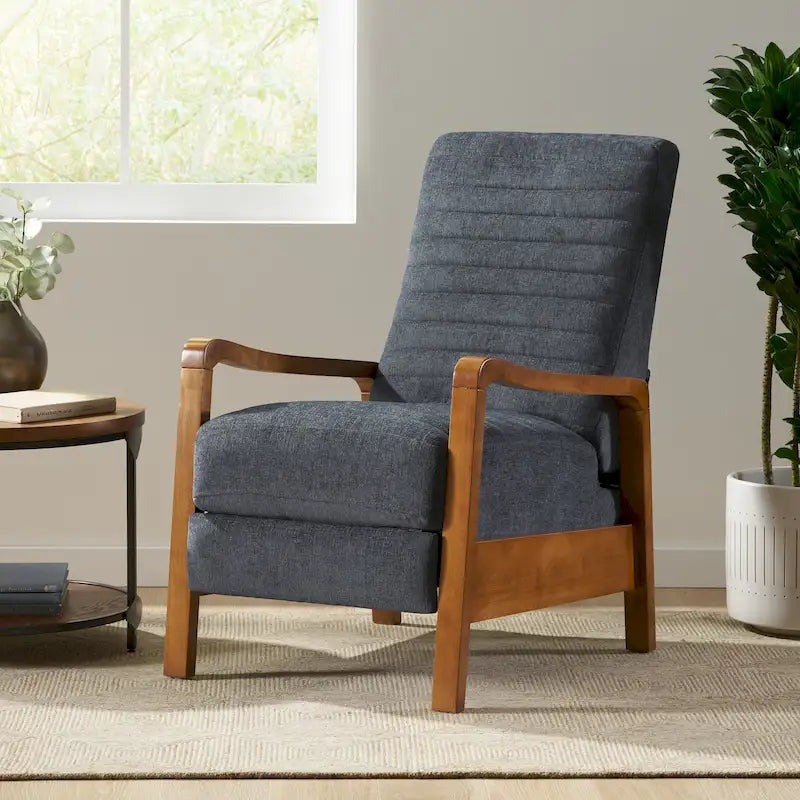 Fauteuil inclinable Munro Channel Stitch Pushback de Christopher Knight Home