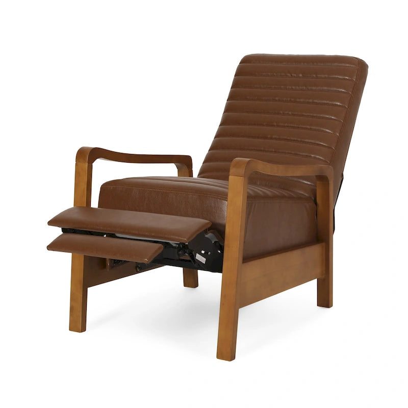 Fauteuil inclinable Munro Channel Stitch Pushback de Christopher Knight Home