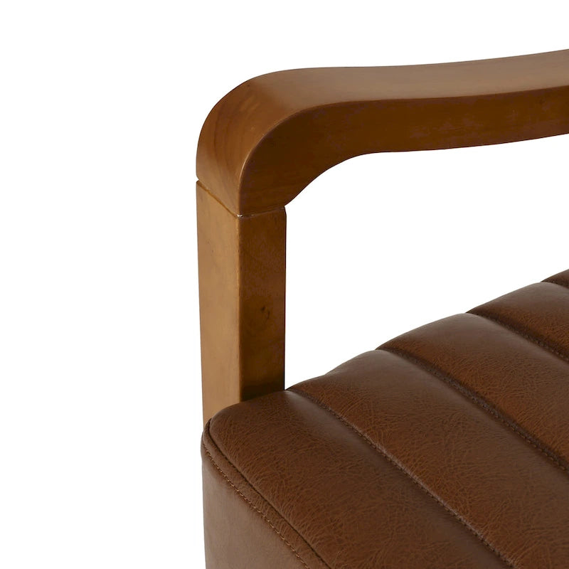 Fauteuil inclinable Munro Channel Stitch Pushback de Christopher Knight Home