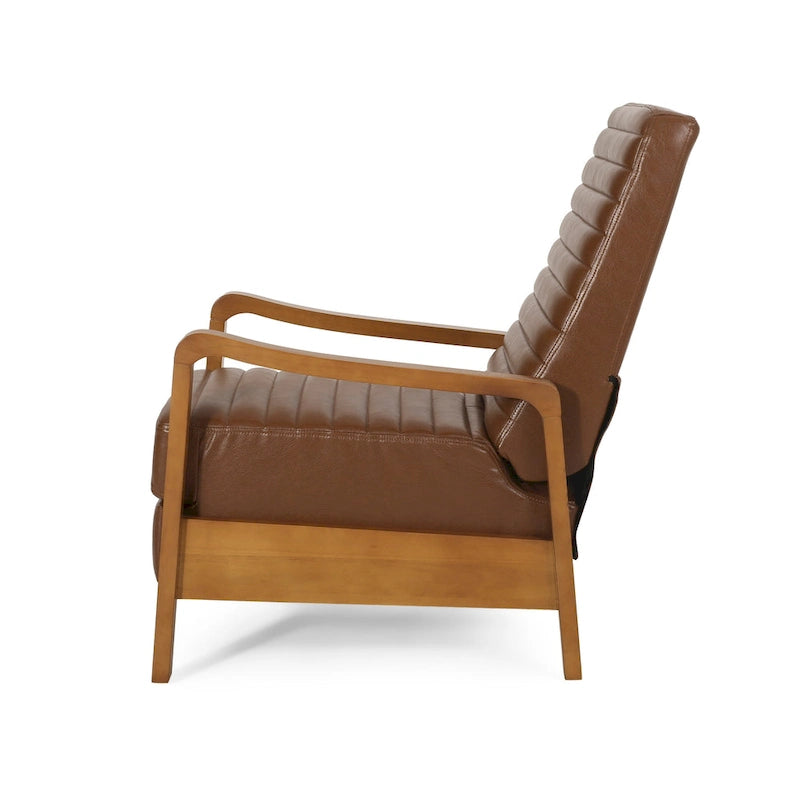 Fauteuil inclinable Munro Channel Stitch Pushback de Christopher Knight Home