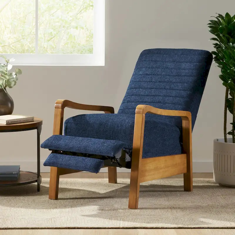 Fauteuil inclinable Munro Channel Stitch Pushback de Christopher Knight Home
