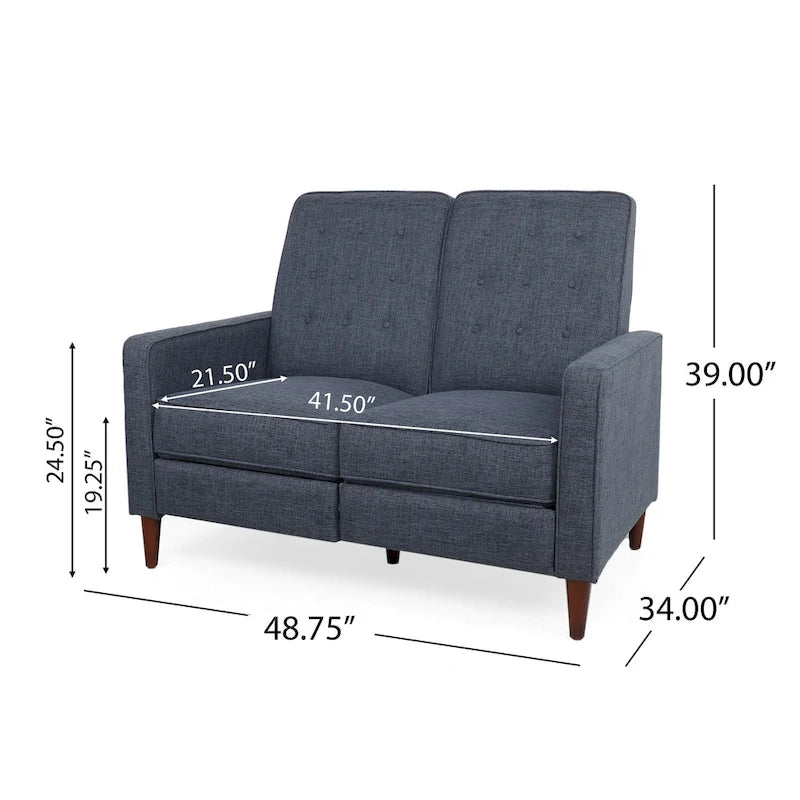 Causeuse inclinable à dossier basculant Denison de Christopher Knight Home