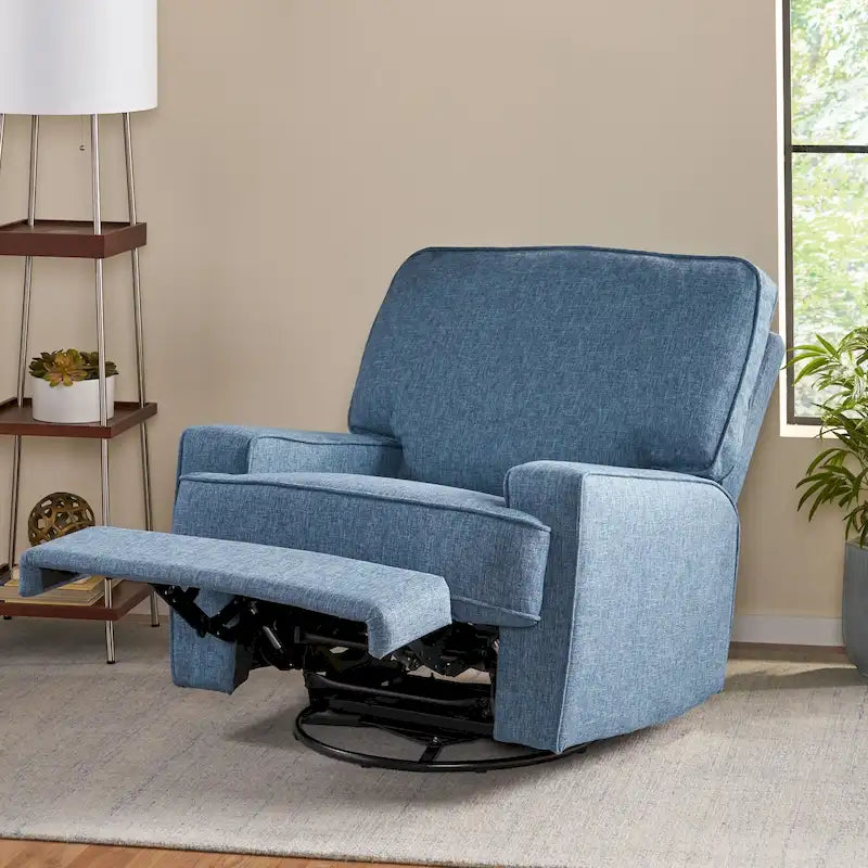 Fauteuil inclinable traditionnel pivotant Crockett par Christopher Knight Home