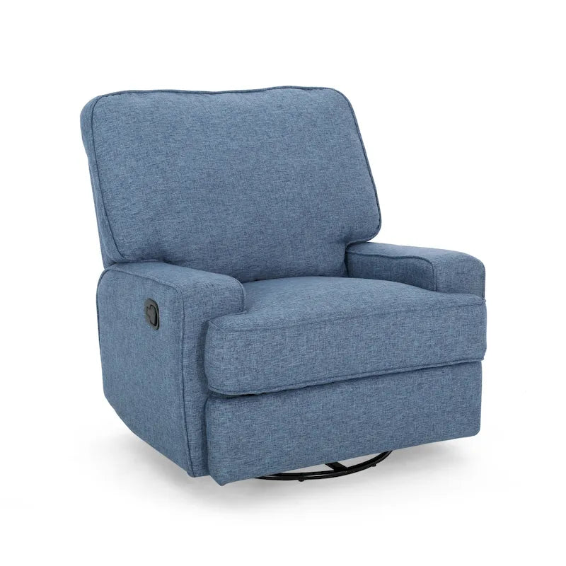 Fauteuil inclinable traditionnel pivotant Crockett par Christopher Knight Home