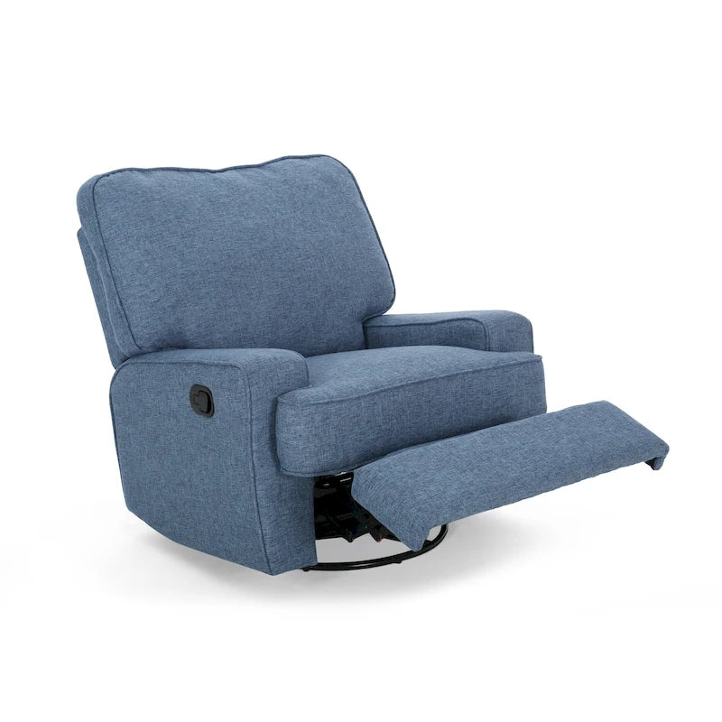 Fauteuil inclinable traditionnel pivotant Crockett par Christopher Knight Home