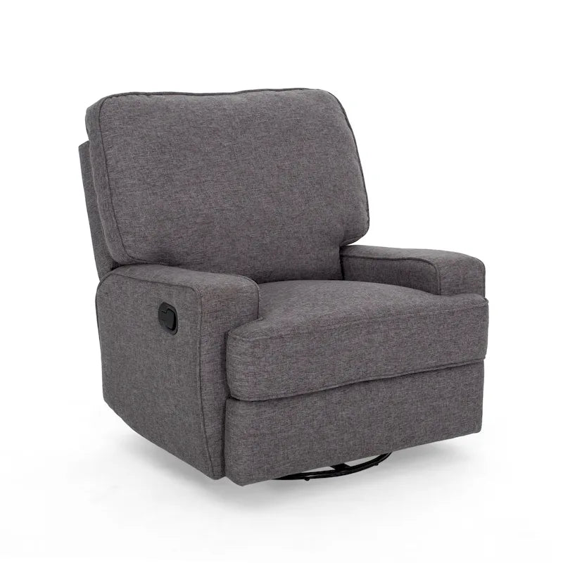 Fauteuil inclinable traditionnel pivotant Crockett par Christopher Knight Home