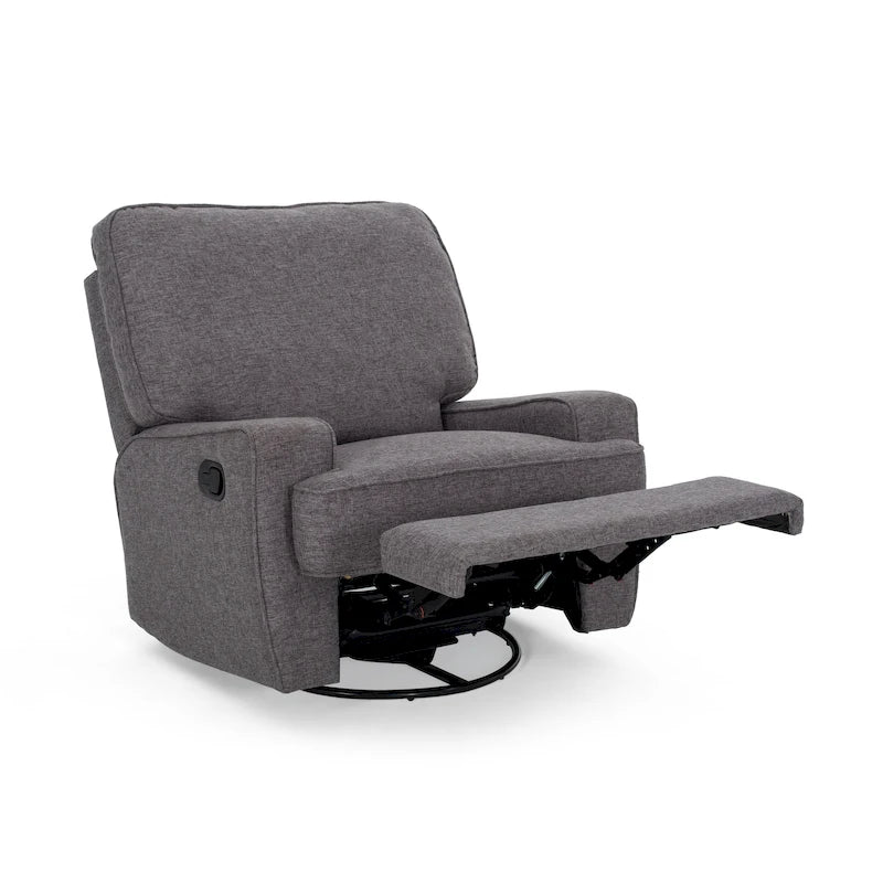 Fauteuil inclinable traditionnel pivotant Crockett par Christopher Knight Home