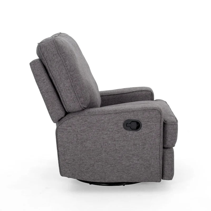 Fauteuil inclinable traditionnel pivotant Crockett par Christopher Knight Home