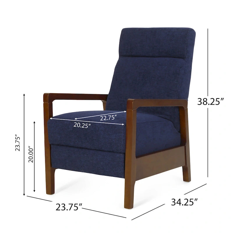 Fauteuil inclinable à dossier Neihart Waterfall de Christopher Knight Home