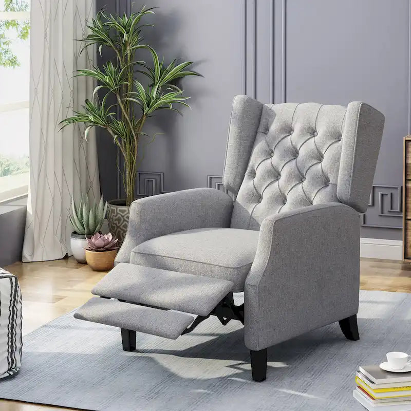 Fauteuil inclinable traditionnel à oreilles Keating de Christopher Knight Home