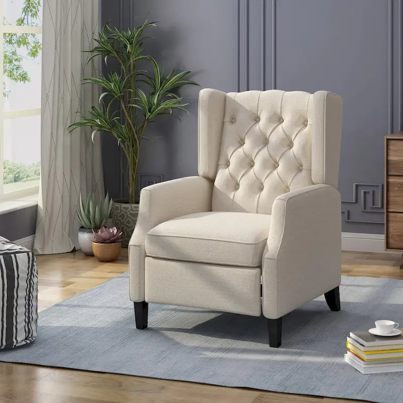 Fauteuil inclinable traditionnel à oreilles Keating de Christopher Knight Home