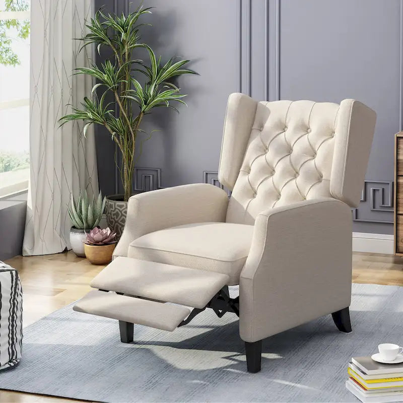 Fauteuil inclinable traditionnel à oreilles Keating de Christopher Knight Home
