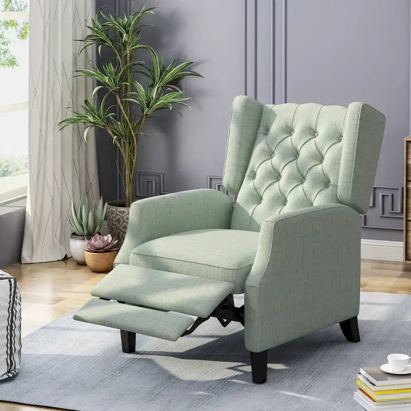Fauteuil inclinable traditionnel à oreilles Keating de Christopher Knight Home
