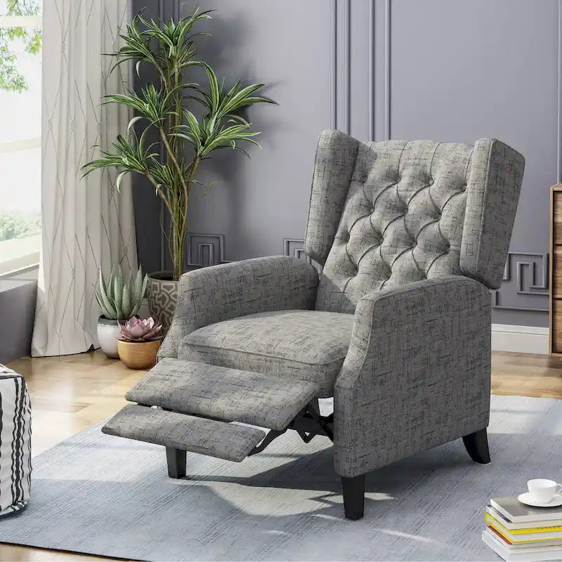 Fauteuil inclinable traditionnel à oreilles Keating de Christopher Knight Home