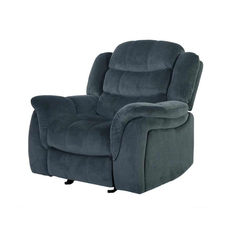 Fauteuil inclinable planeur en acier Hawthorne par Christopher Knight Home