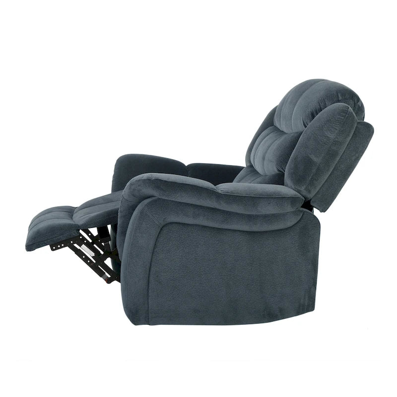 Fauteuil inclinable planeur en acier Hawthorne par Christopher Knight Home