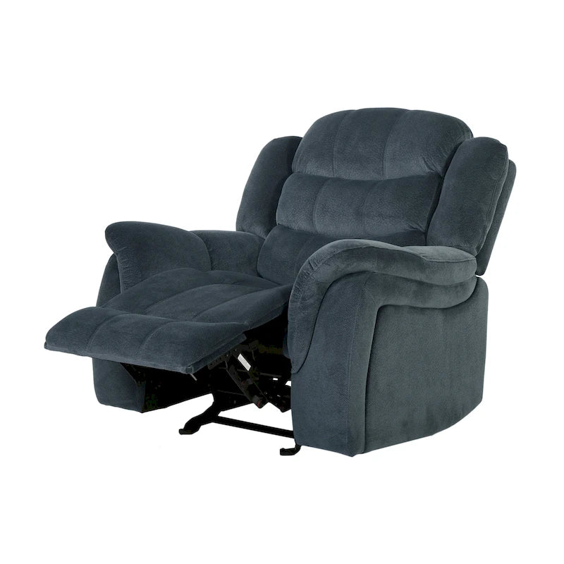 Fauteuil inclinable planeur en acier Hawthorne par Christopher Knight Home