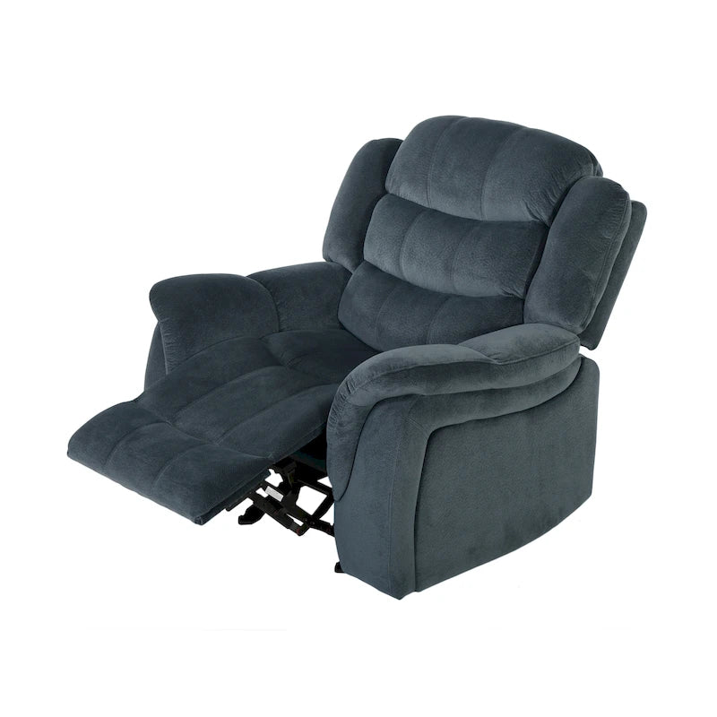 Fauteuil inclinable planeur en acier Hawthorne par Christopher Knight Home