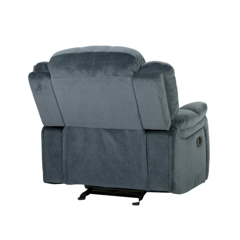 Fauteuil inclinable planeur en acier Hawthorne par Christopher Knight Home