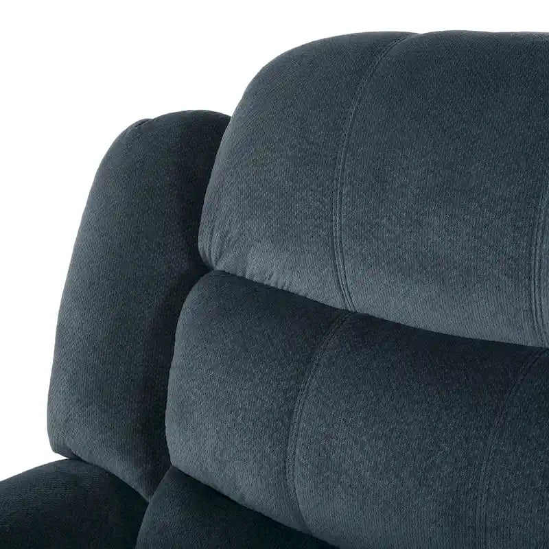 Fauteuil inclinable planeur en acier Hawthorne par Christopher Knight Home