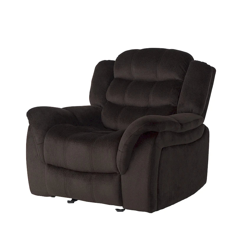 Fauteuil inclinable planeur en acier Hawthorne par Christopher Knight Home