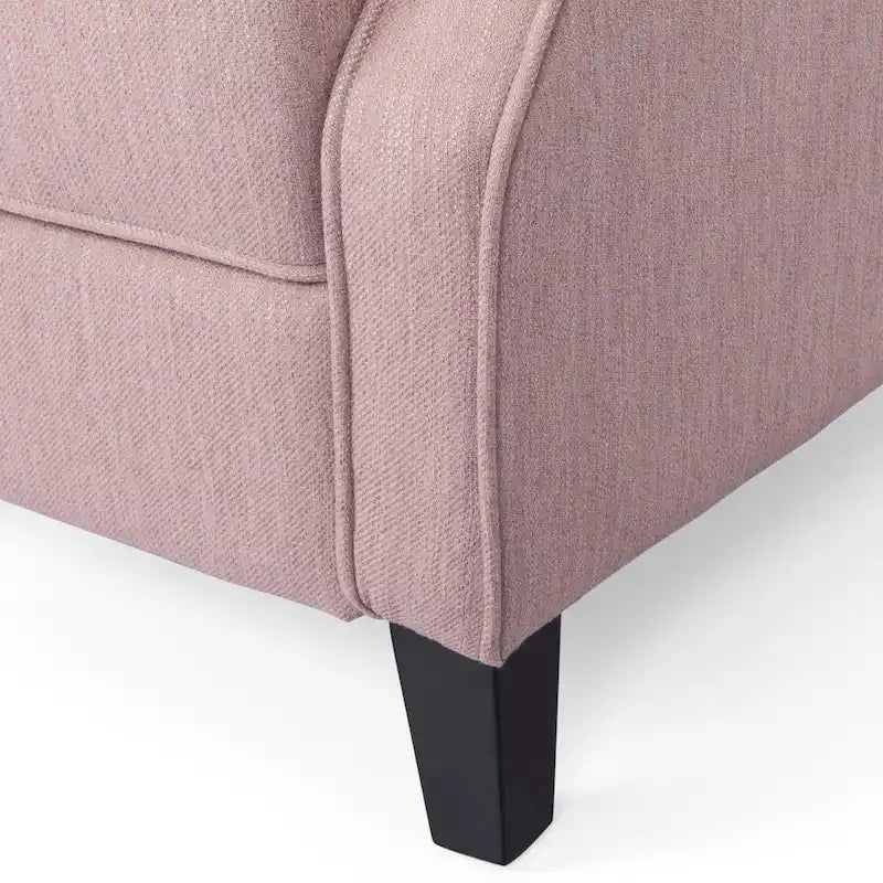 Fauteuil inclinable contemporain en tissu capitonné Wellscross par Christopher Knight Home