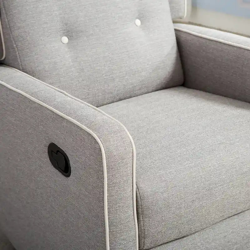 Fauteuil inclinable, pivotant et berçant Ebello Racing, une place