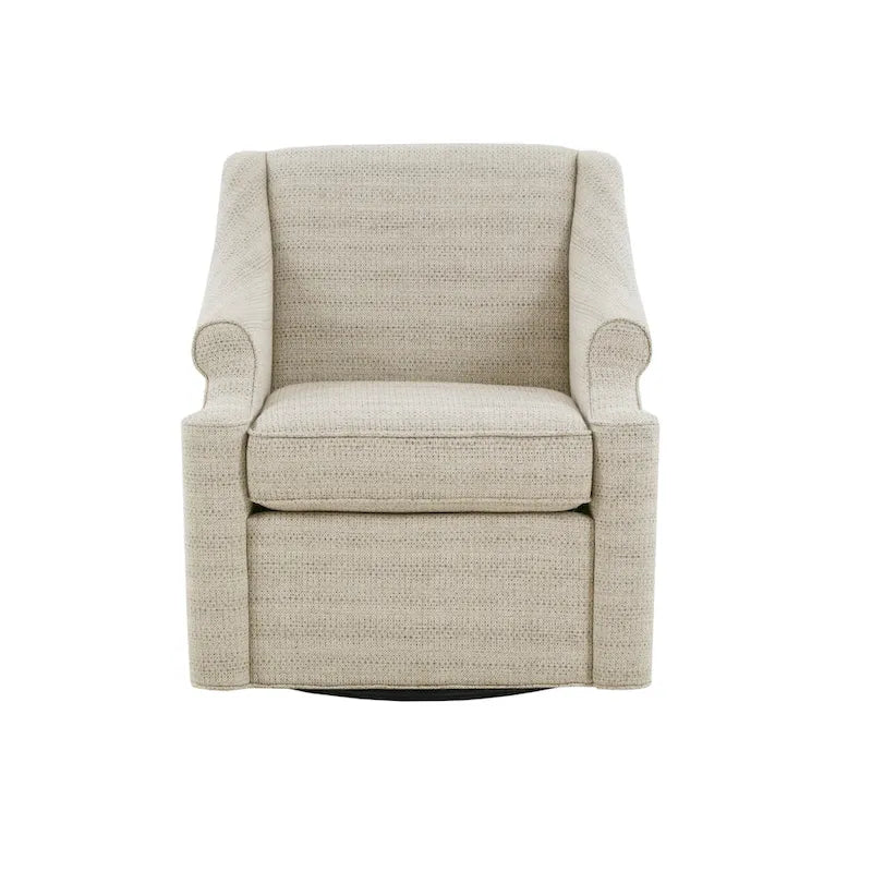 Fauteuil planeur pivotant à 360 degrés Madison Park Benton Tan
