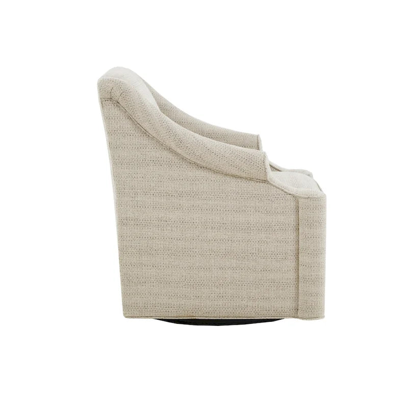 Fauteuil planeur pivotant à 360 degrés Madison Park Benton Tan