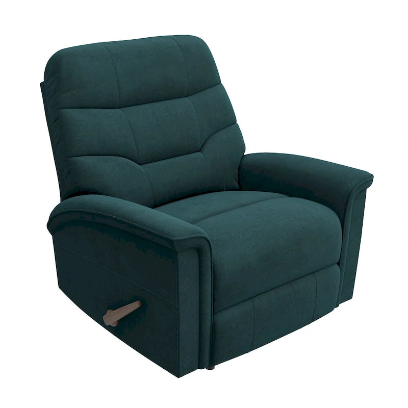 Fauteuil inclinable ProLounger Beck Wall Hugger en microfibre bleu moyen