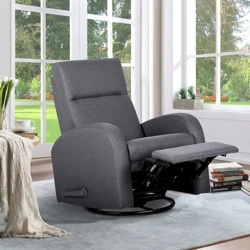 Fauteuil planeur inclinable Fauteuil à bascule inclinable Fauteuil inclinable pivotant Fauteuil d'appoint