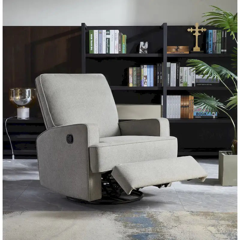 Fauteuil planeur pivotant manuel large Bailey 32, Coquille