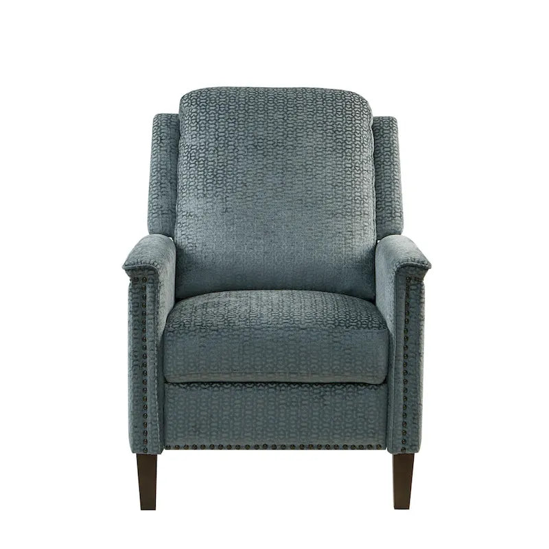 Fauteuil inclinable Madison Park Cecile bleu à pousser