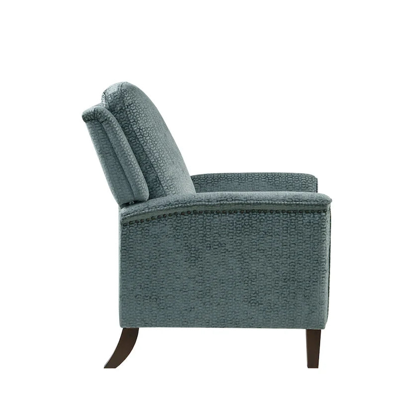 Fauteuil inclinable Madison Park Cecile bleu à pousser