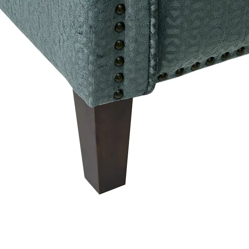 Fauteuil inclinable Madison Park Cecile bleu à pousser