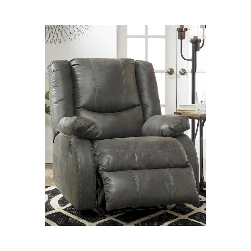Fauteuil inclinable contemporain sans espace mural Bladewood Gray