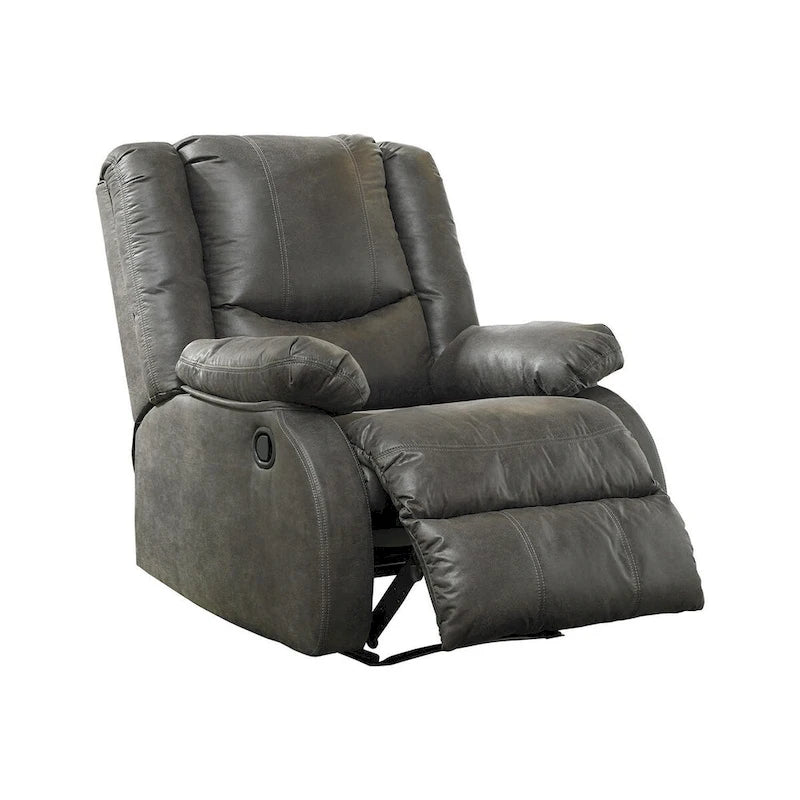 Fauteuil inclinable contemporain sans espace mural Bladewood Gray