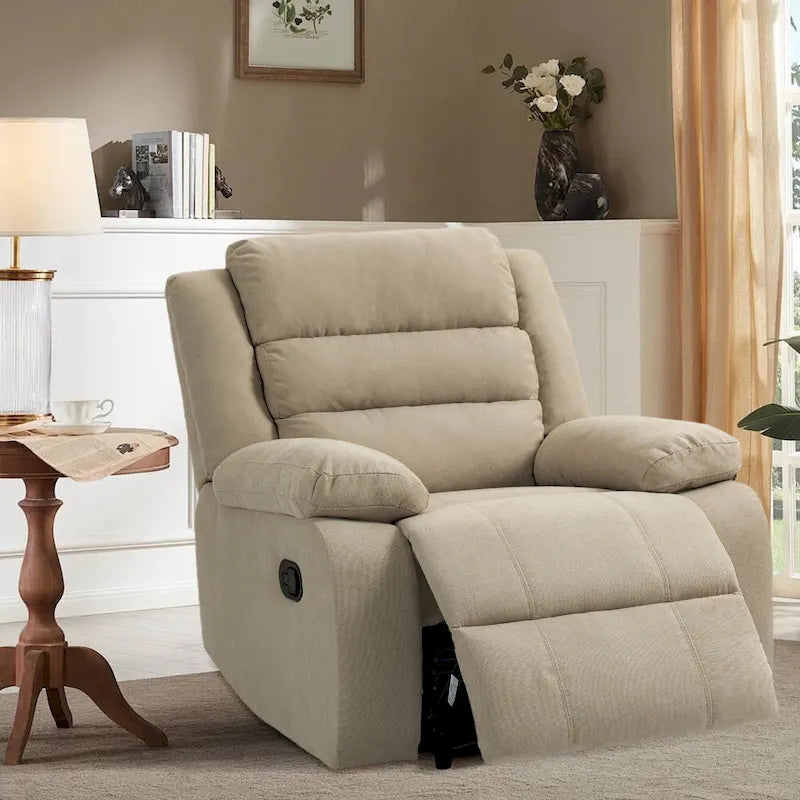 Fauteuil inclinable manuel classique et traditionnel canapé simple