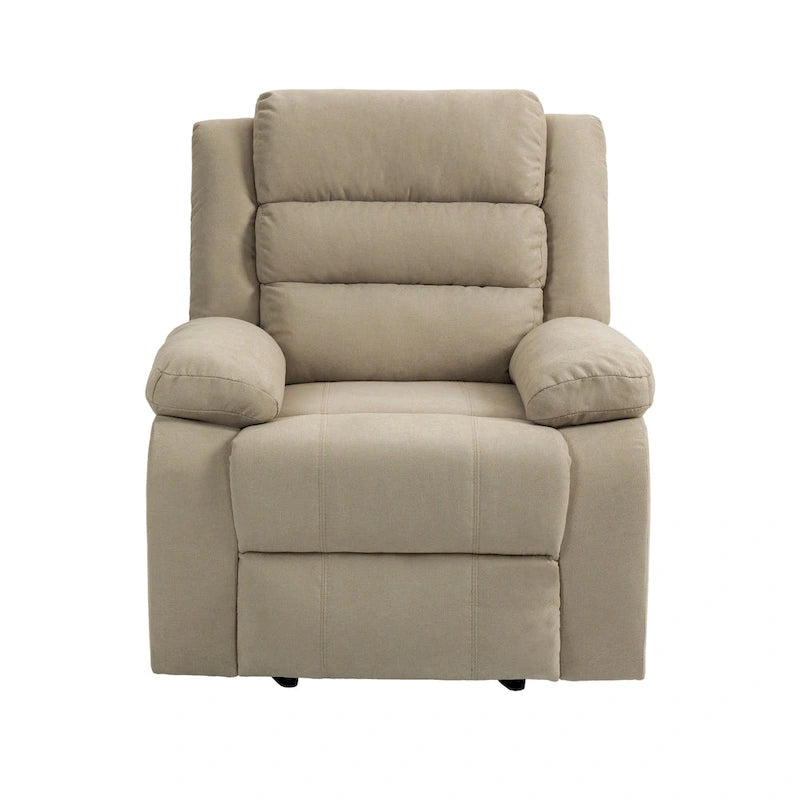 Fauteuil inclinable manuel classique et traditionnel canapé simple