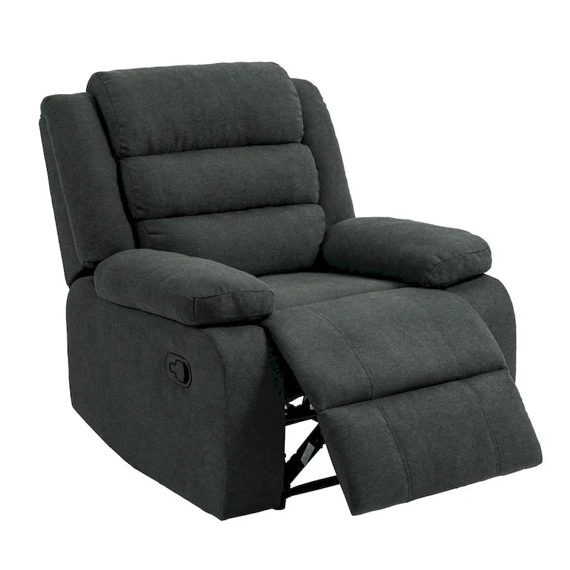 Fauteuil inclinable manuel classique et traditionnel canapé simple