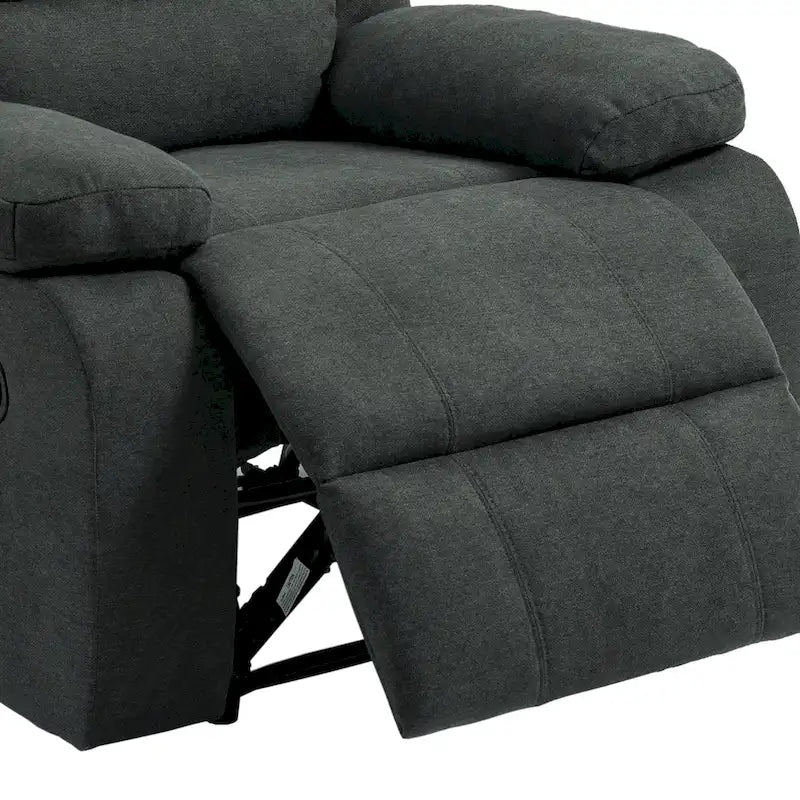 Fauteuil inclinable manuel classique et traditionnel canapé simple