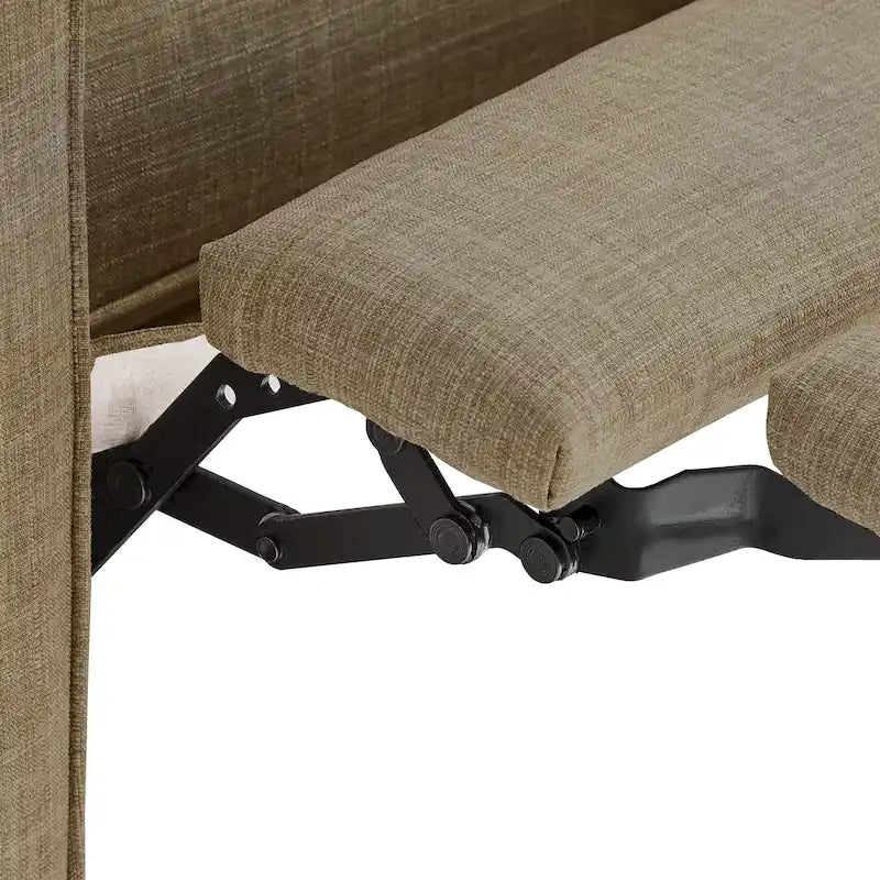 Fauteuil inclinable deux tons à dossier basculant Leo par iNSPIRE Q Classic