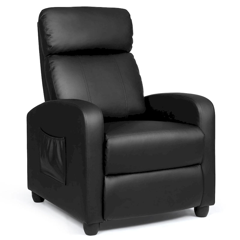 Fauteuil inclinable de massage en tissu
