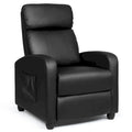 Fauteuil inclinable de massage en tissu