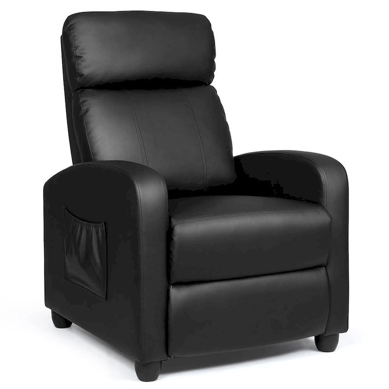 Fauteuil inclinable de massage en tissu