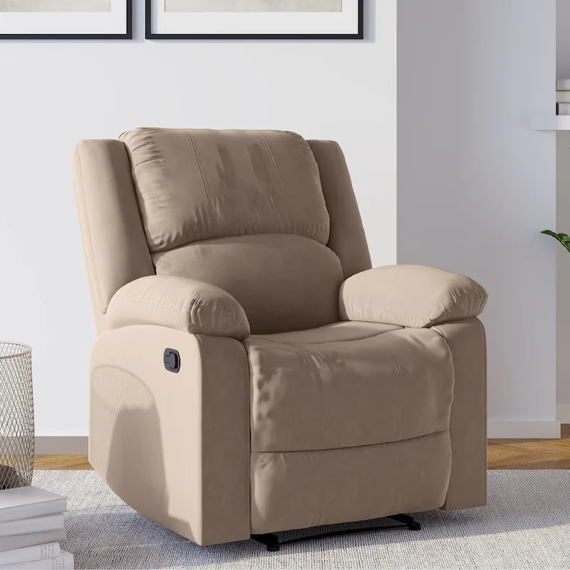 Fauteuil inclinable manuel microfibre Porter Relax A Lounger par iLounge
