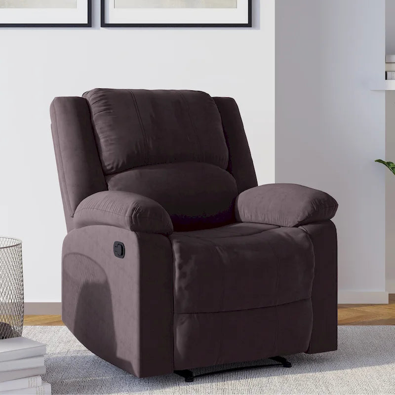Fauteuil inclinable manuel microfibre Porter Relax A Lounger par iLounge