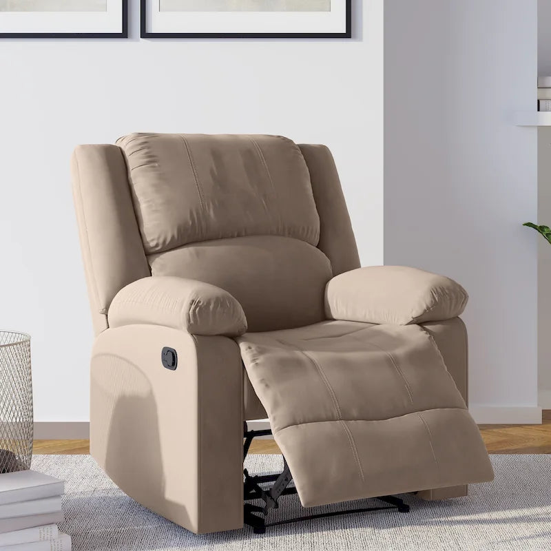 Fauteuil inclinable manuel microfibre Porter Relax A Lounger par iLounge